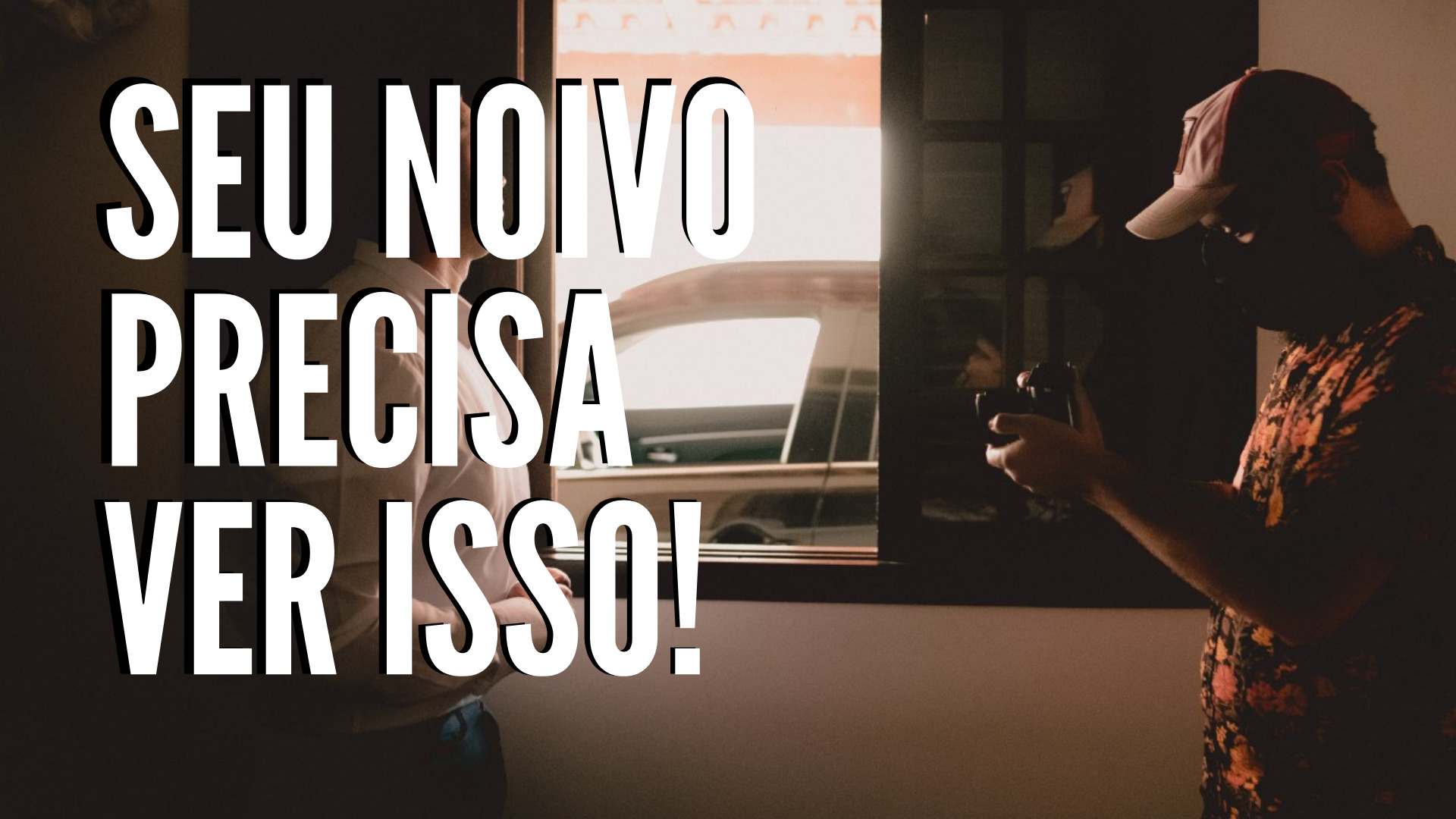 Por que o noivo deve participar do filme de casamento? Bastidores, emoção e uma fala que fez tudo ganhar ainda mais sentido.
