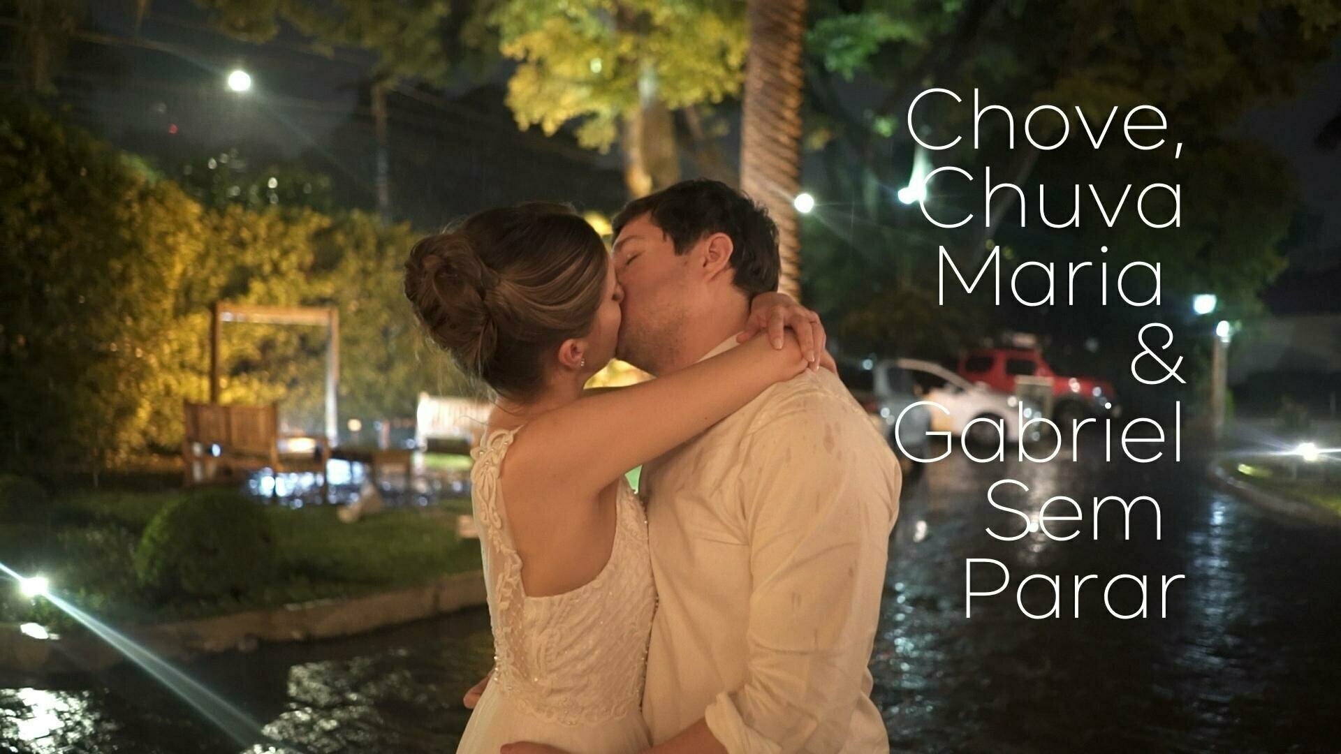 Chuva, Amor e Emoção | Casamento de Gabriel e Maria no Buffet Colonial em São Paulo