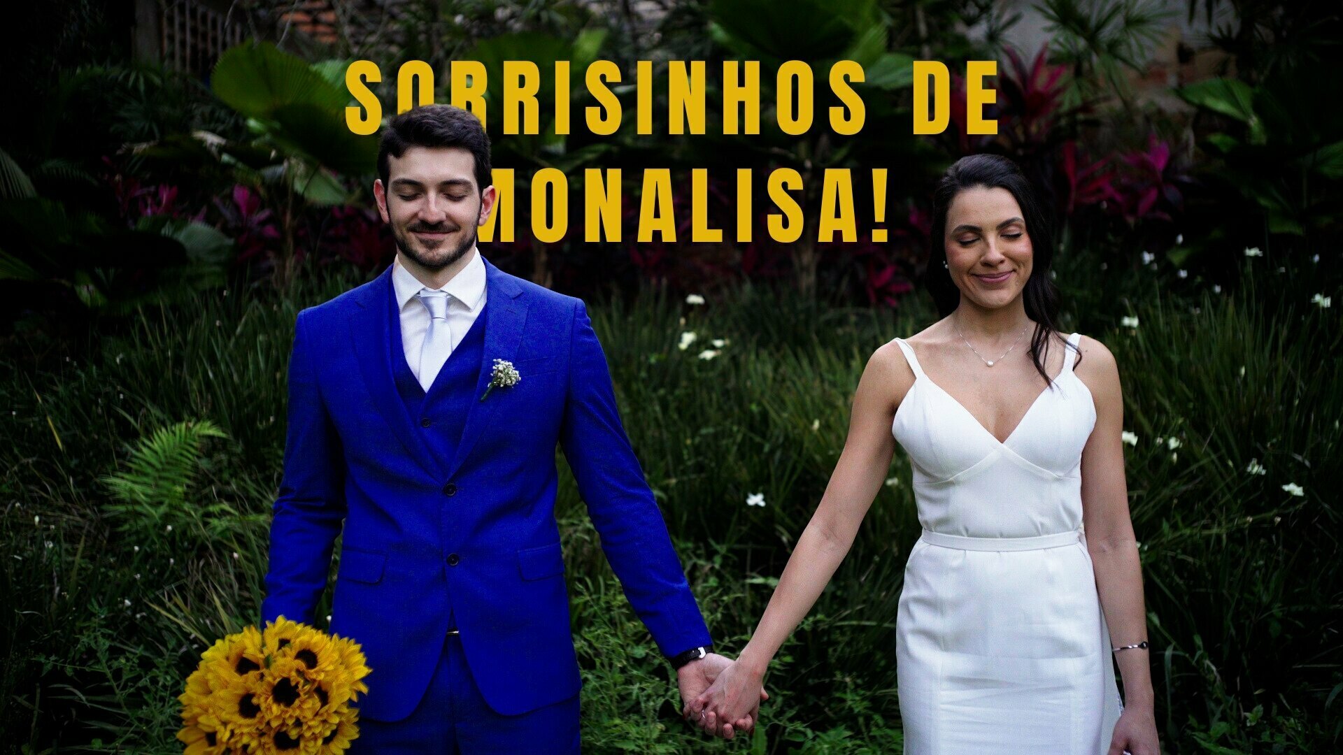Eles se casaram em Minas com sorrisinho de Monalisa | Bruna e Pablo em Leopoldina